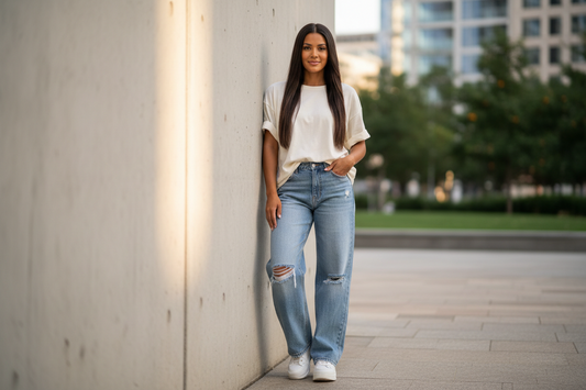 ✨ Extensions de Cheveux Brésiliens Lisses – Pure Élégance 💎